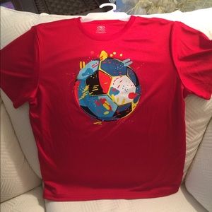 NWOT Soccer Ball Short-Sleeve Tee, 14/16 Husky